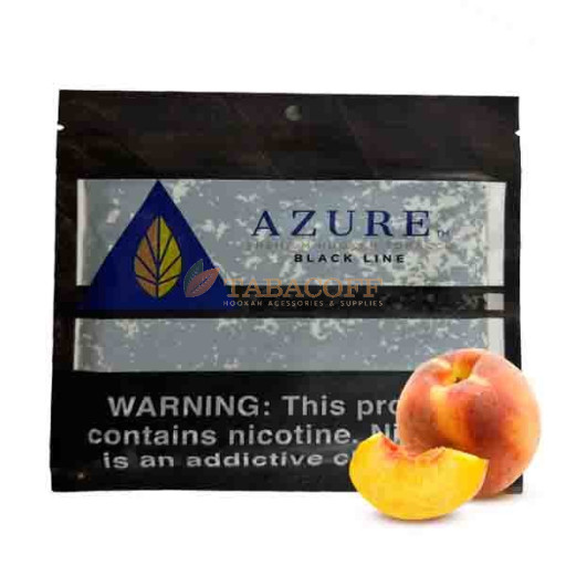 Тютюн для кальяну Azure Black Line Carolina peach (Персик)